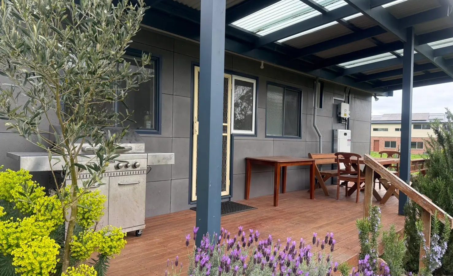 The deck at Prom Coast Residence